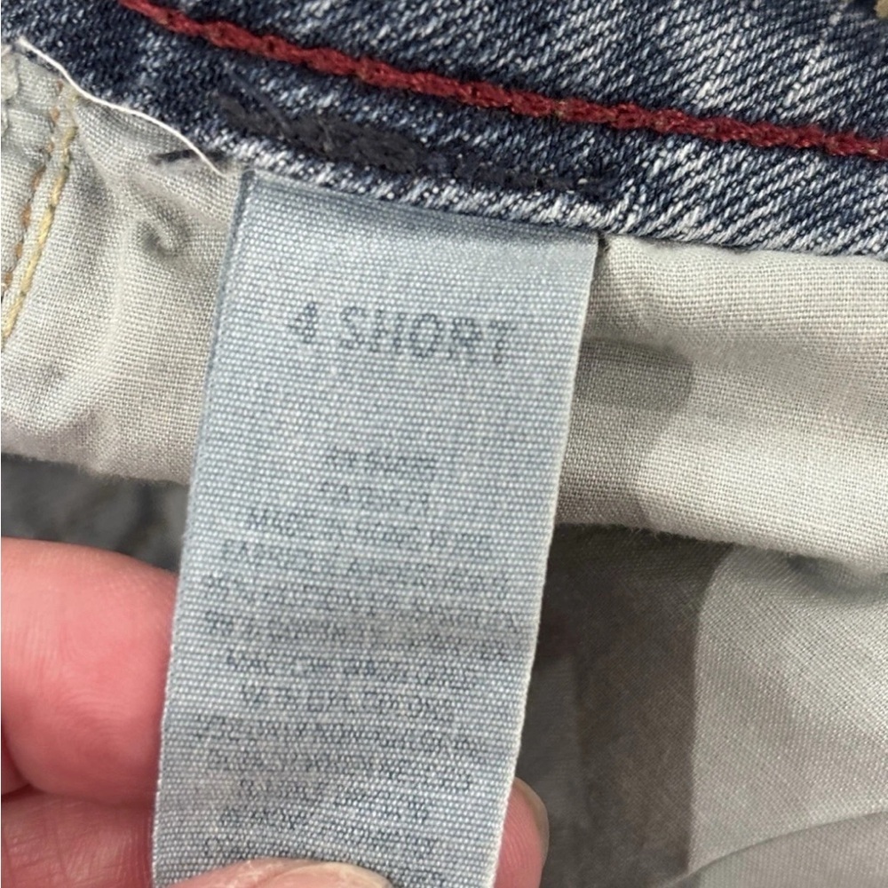 American Eagle Outfitters Classic Blue Wide Leg Jeans - Picture 3 of 9